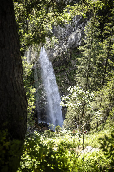 Der Johanneswasserfall bei Untertauern
