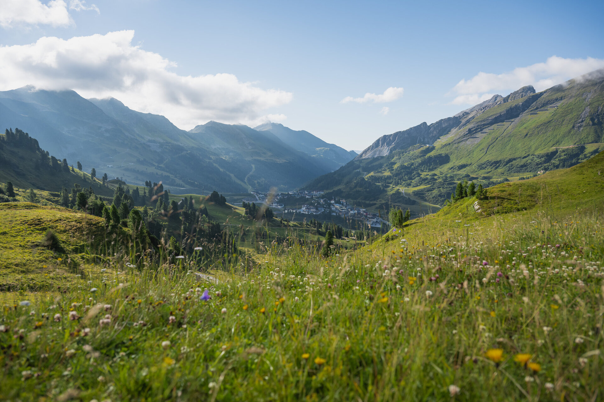 Sommerliche Berglandschaft der Radstädter Tauern